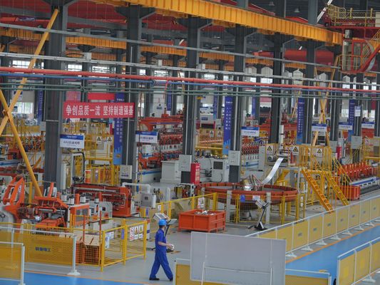 Αγορά 18 σταθμοί αυτόματη μηχανή σχηματισμού κυλίνδρων 55kw 40Cr μηχανή οροφής από μέταλλο online manufacture