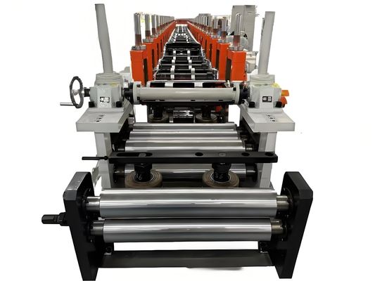 Αγορά 7.5KW Ηλεκτρονική γραμμή παραγωγής μηχανής σχηματισμού κυλίνδρων για εμπορικά κτίρια online manufacture