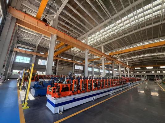 Μηχανή σχηματισμού αυτοματοποιημένων κυλίνδρων για ηλιακή φωτοβολταϊκή τοποθέτηση με έλεγχο PLC